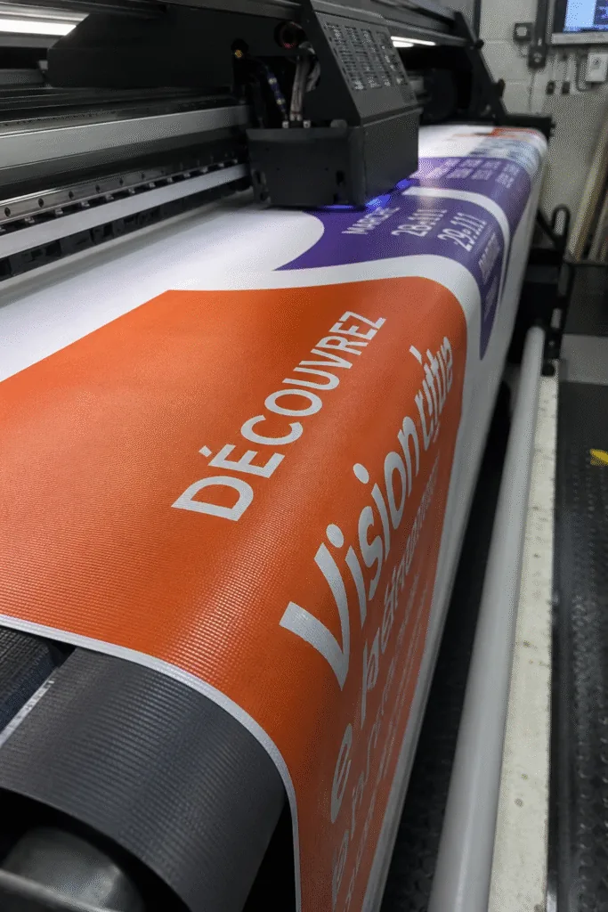 Fabrication de banderoles et bâches publicitaires sur mesure à Clermont-Ferrand